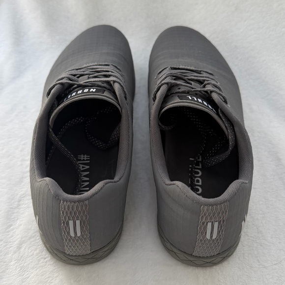 Nobull Outwork Reflective Trainer Gray Size 12 Unisex EUC Monochromatic